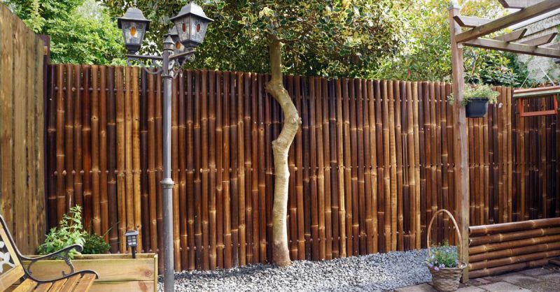 Perindah Rumah Anda Dengan Pagar Bambu Minimalis