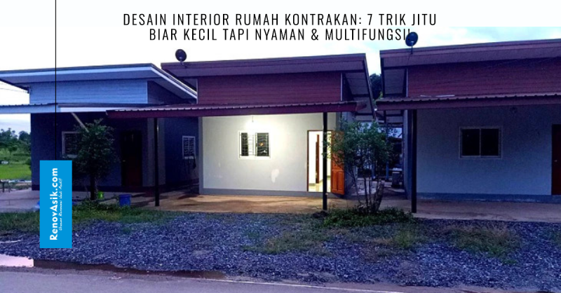 Desain Interior Rumah Kontrakan: 7 Trik Jitu Biar Kecil Tapi Nyaman & Multifungsi!