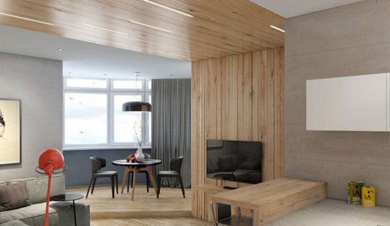 3 Tips Mempercantik Interior Rumah: Dinding Ruang Dengan Panel Kayu