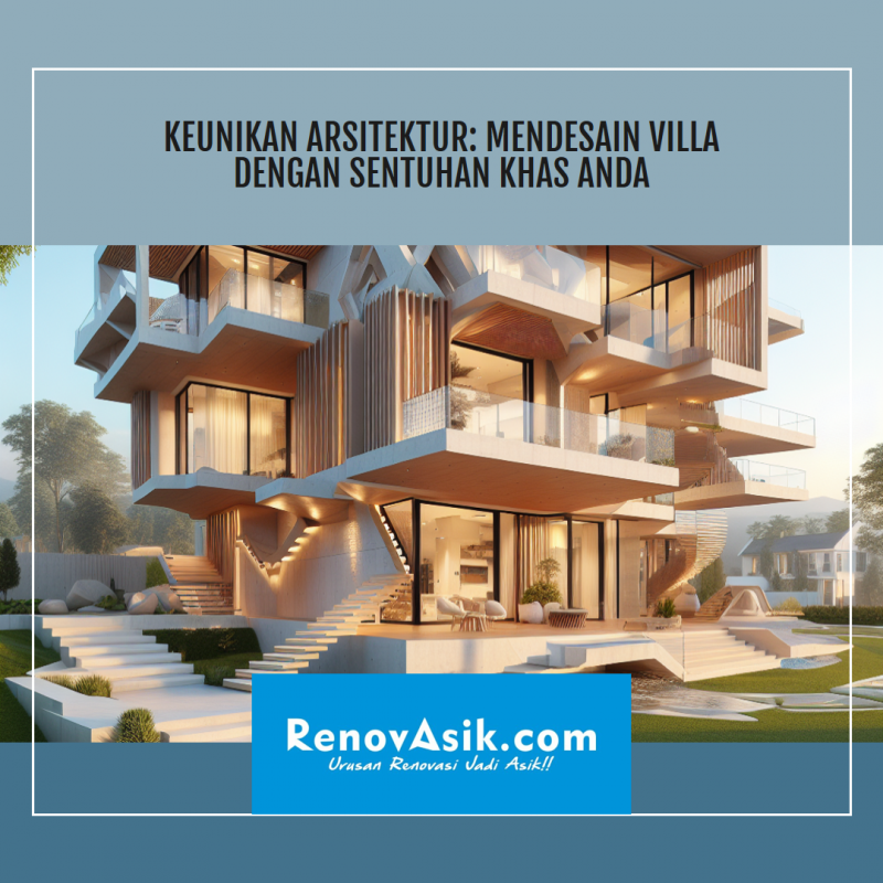 Keunikan Arsitektur: Mendesain Villa dengan Sentuhan Khas Anda