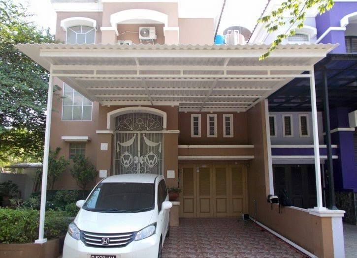 Kanopi Baja Ringan Tahan Karat Bergaya Modern, Ciptakan Suasana Cantik Sekaligus Teduh Di Halaman Rumah