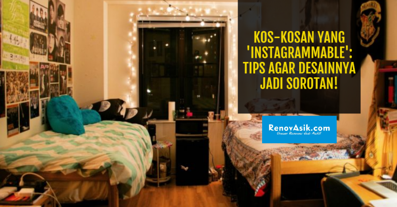 Kos-kosan yang 'Instagrammable': Tips Agar Desainnya Jadi Sorotan!